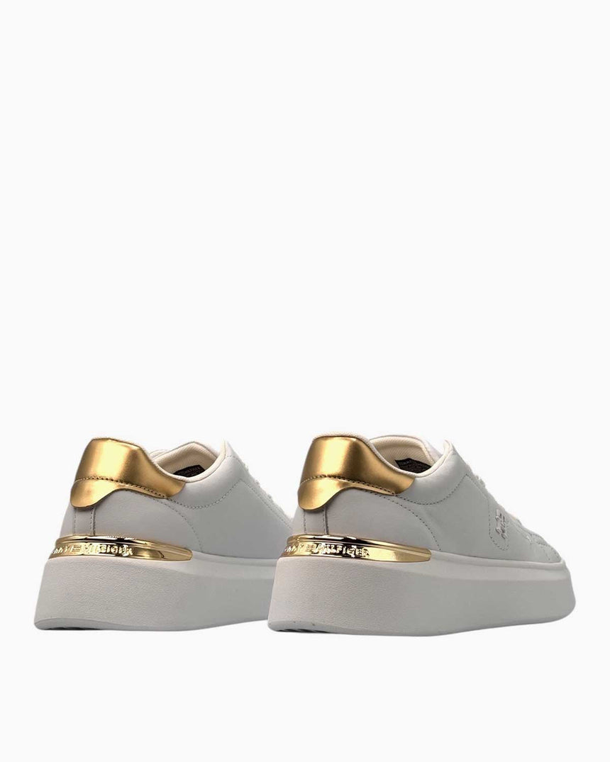Tommy Hilfiger Estefania Altın Detaylı Platform Tabanlı Kadın Sneaker White