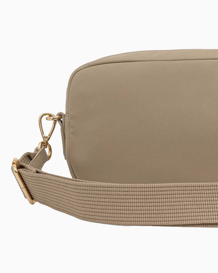 Tommy Hilfiger Popette Soft Kadın Kamera Çantası Sandalwood Corp