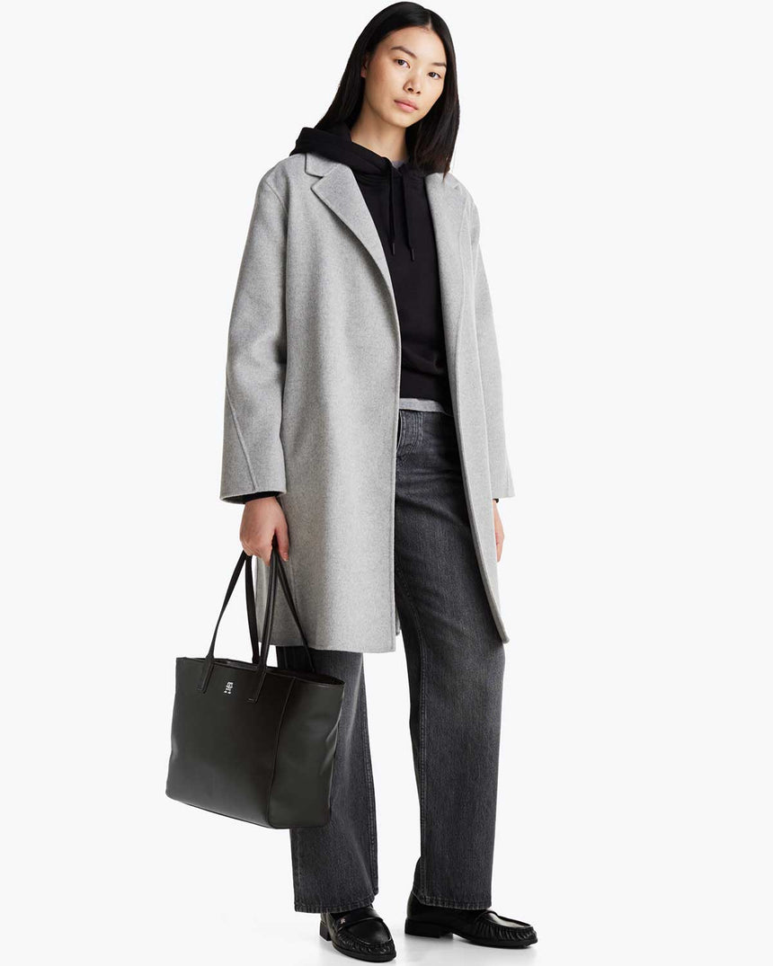 Tommy Hilfiger Soft Logo Tote Omuz Çantası Black