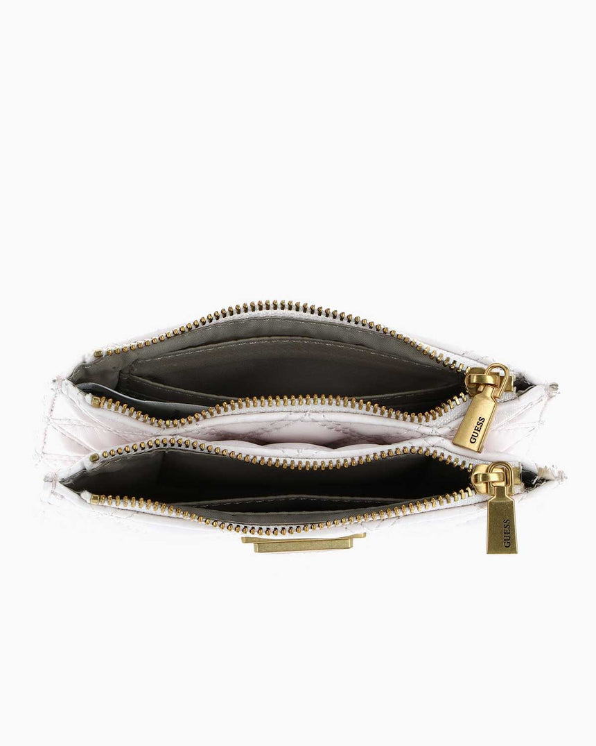 Guess Giuly Fermuarlı Cüzdan Ivory