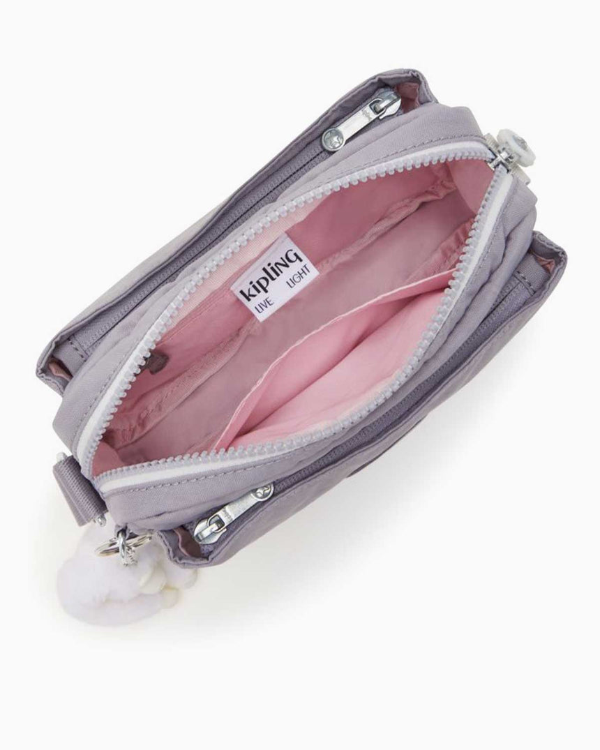 Kipling Abanu Çapraz Askılı Kadın Çantası Tender Grey
