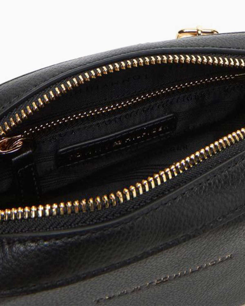 Tommy Hilfiger Logo Bantlo Kadın Kamera Çantası Black