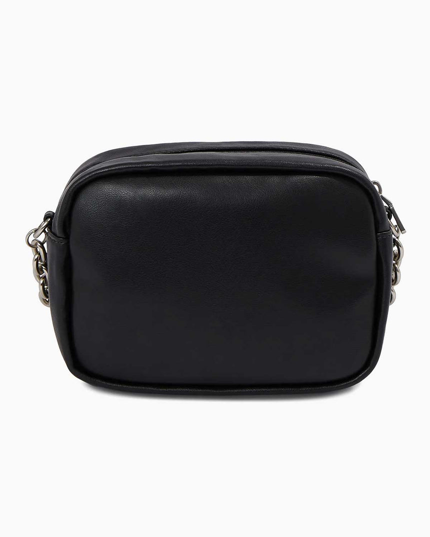 Calvin Klein Micro Mono Chain Zincir Detaylı Çapraz Askılı Çanta Black