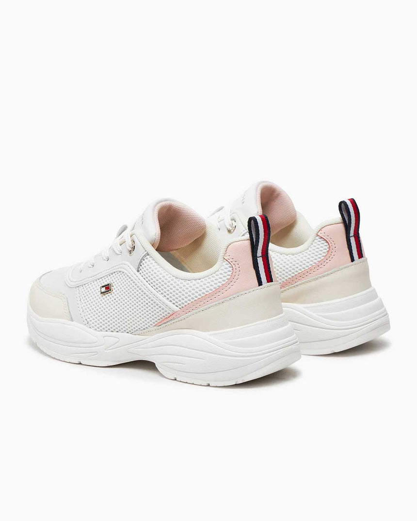 Tommy Hilfiger Chunky Runner Sneakers Ecru/Whimsy Pink