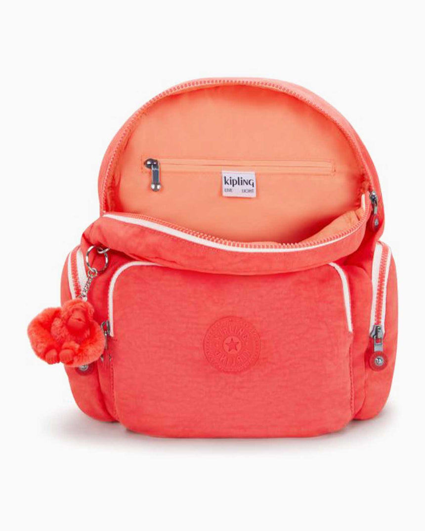 Kipling City Zip S Basic Sırt Çantası Almost Coral