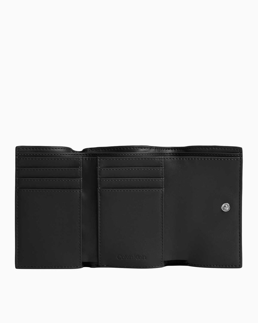 Calvin Klein Small Trifold Wallet Cüzdan CK Black