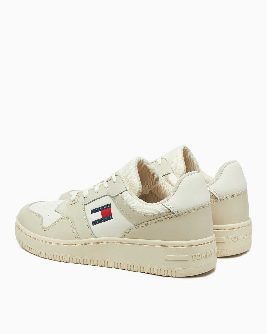 Tommy Hilfiger Retro Basket Low Top Sneakers Ivory
