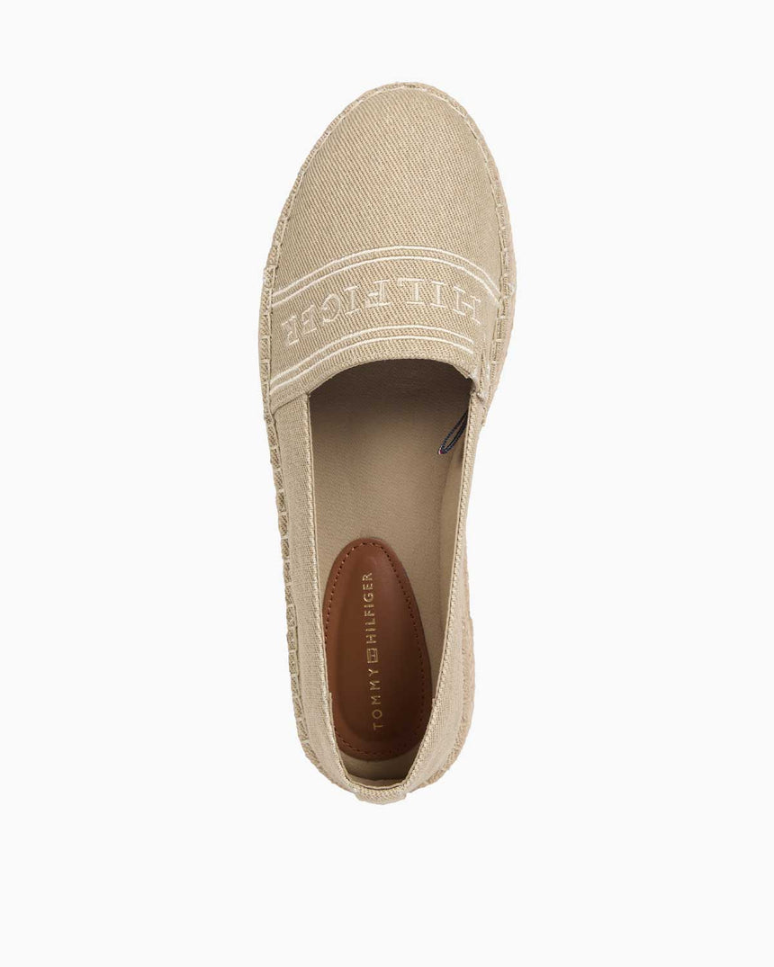 Tommy Hilfiger Platform Espadrilles Ayakkabı Horseradish