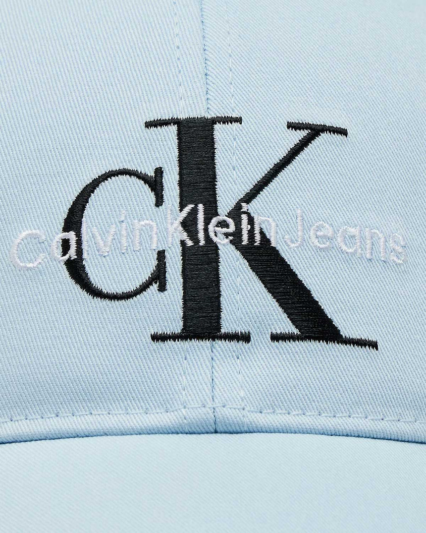 Calvin Klein Baseball Dokuma Kumaş Şapka Blue