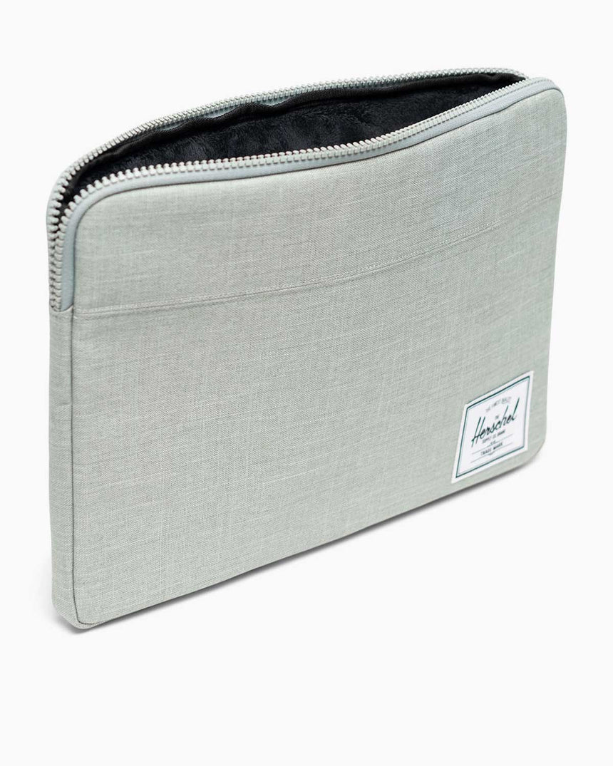 Herschel Anchor 15''16 Inch Sleeve Laptop Kılıfı Iceberg Green Crosshatch