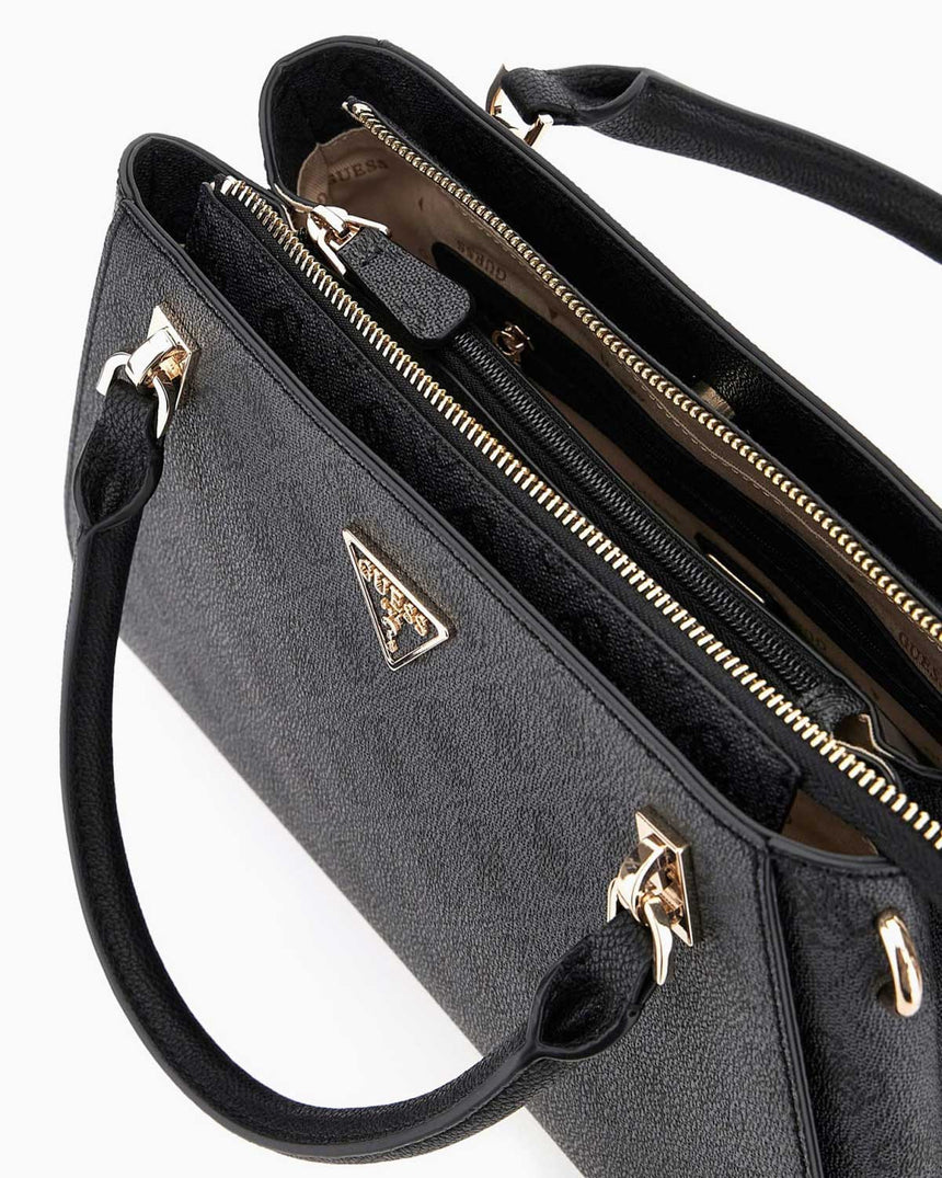 Guess Anadela Noelle II Luxury Kadın El Çantası Coal Logo