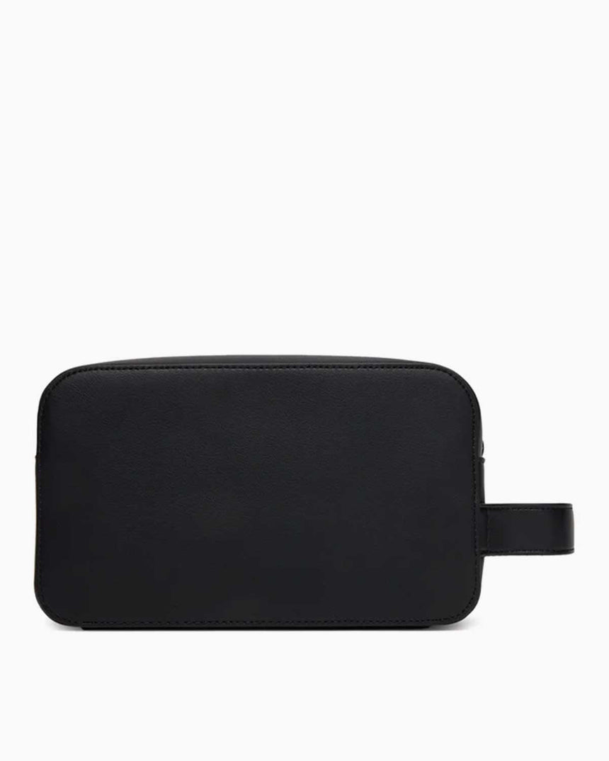 Tommy Hilfiger Örgü Desenli Erkek Washbag Black