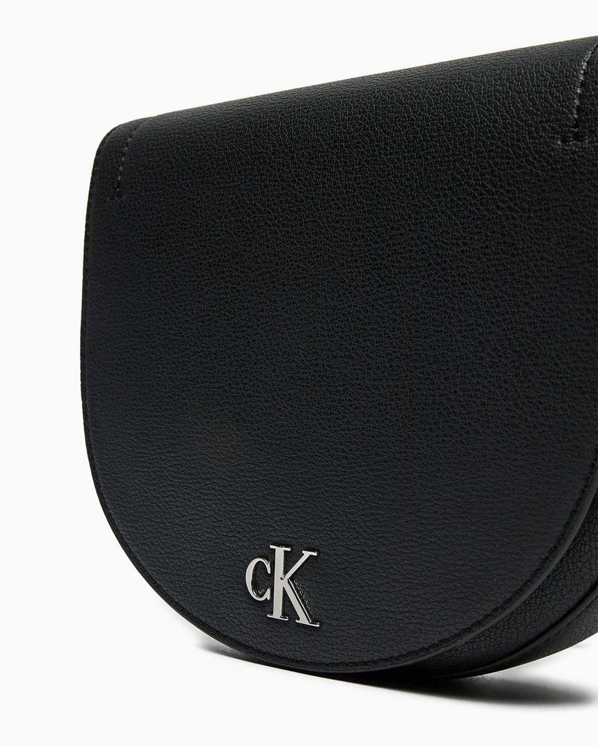 Calvin Klein Minimal Monogram Omuz Çantası Black