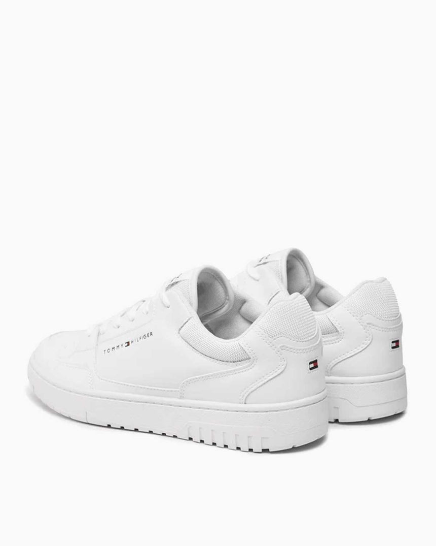 Tommy Hilfiger Basket Core Leather Sneaker White