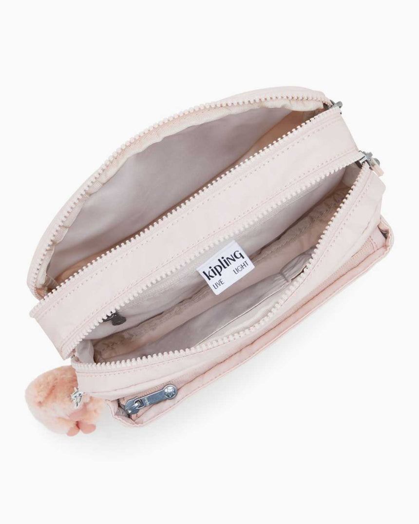 Kipling Abanu M Basic Plus Çapraz Askılı Kadın Çantası Pink Shine