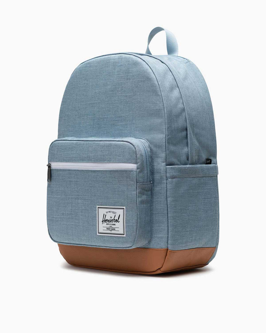 Herschel Pop Quiz Backpack Sırt Çantası Ashley Blue Crosshatch/Natural