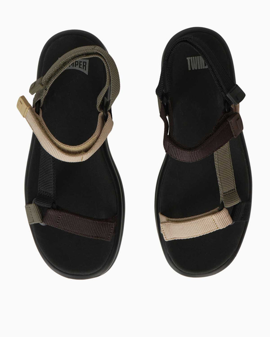 Camper Pelotas Flota Up Tws Sandalet Siyah - Haki