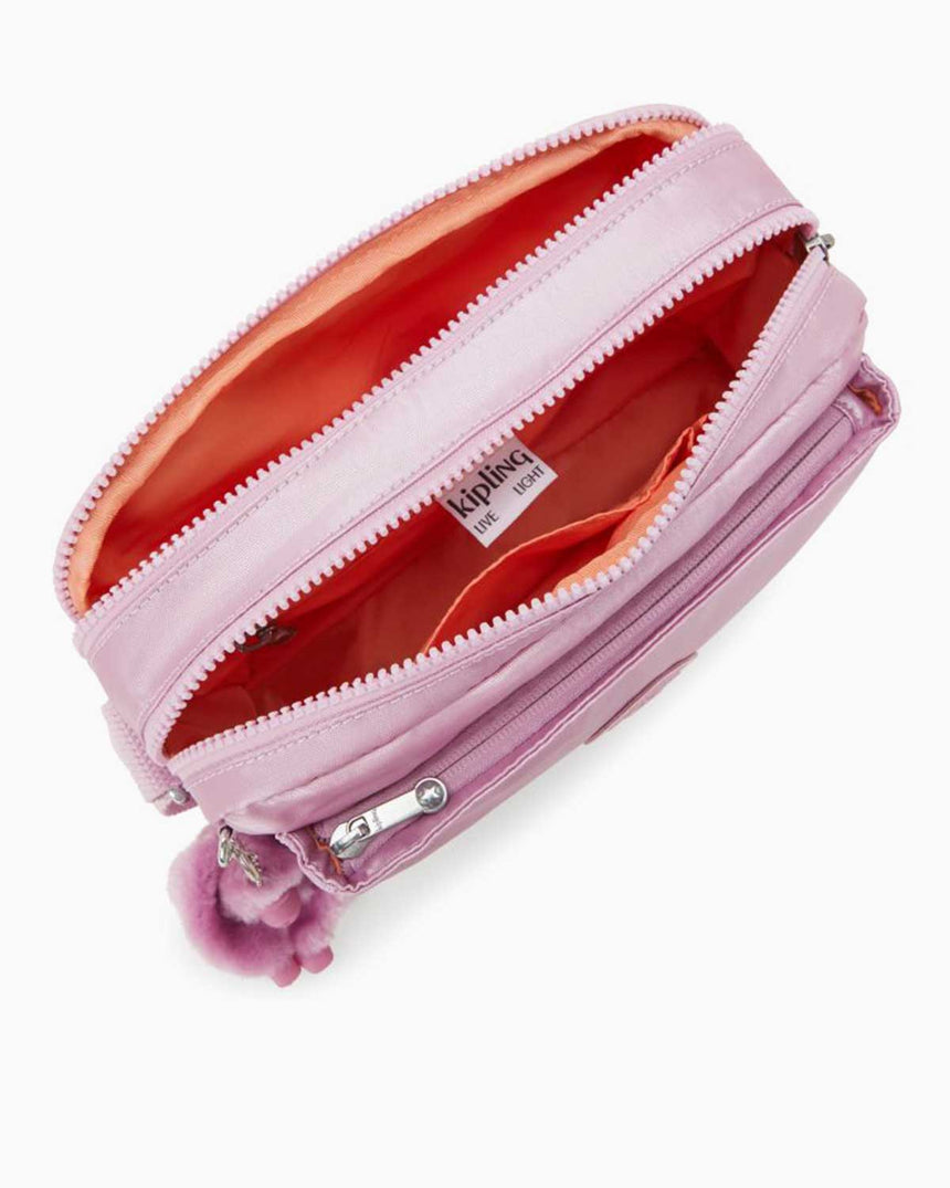 Kipling Abanu M Basic Plus Çapraz Askılı Kadın Çantası Metallic Lilac