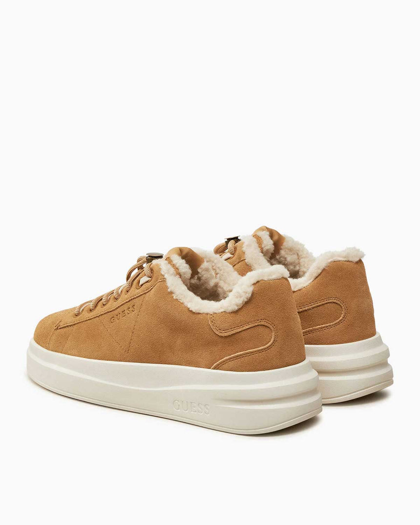 Guess Elbina Cupsole Sneaker Cognac