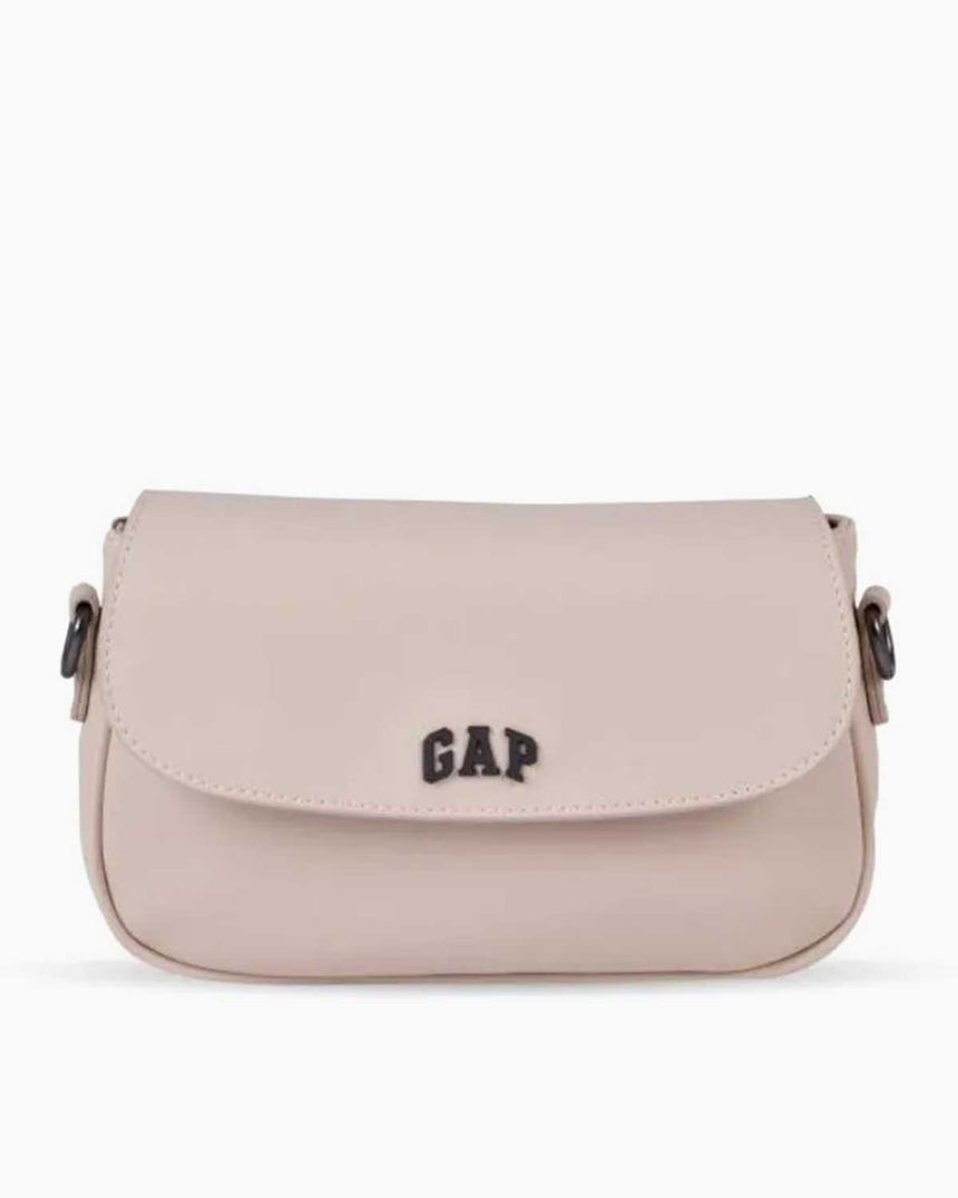 Gap Logo Detaylı Çapraz Askılı Çanta Bej