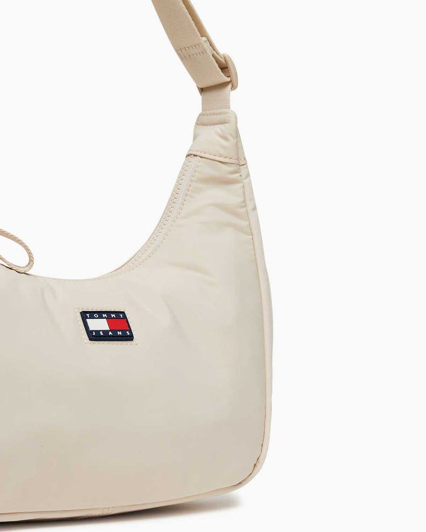 Tommy Hilfiger X-Body Şehirli Kadıın Omuz Çantası Newsprint