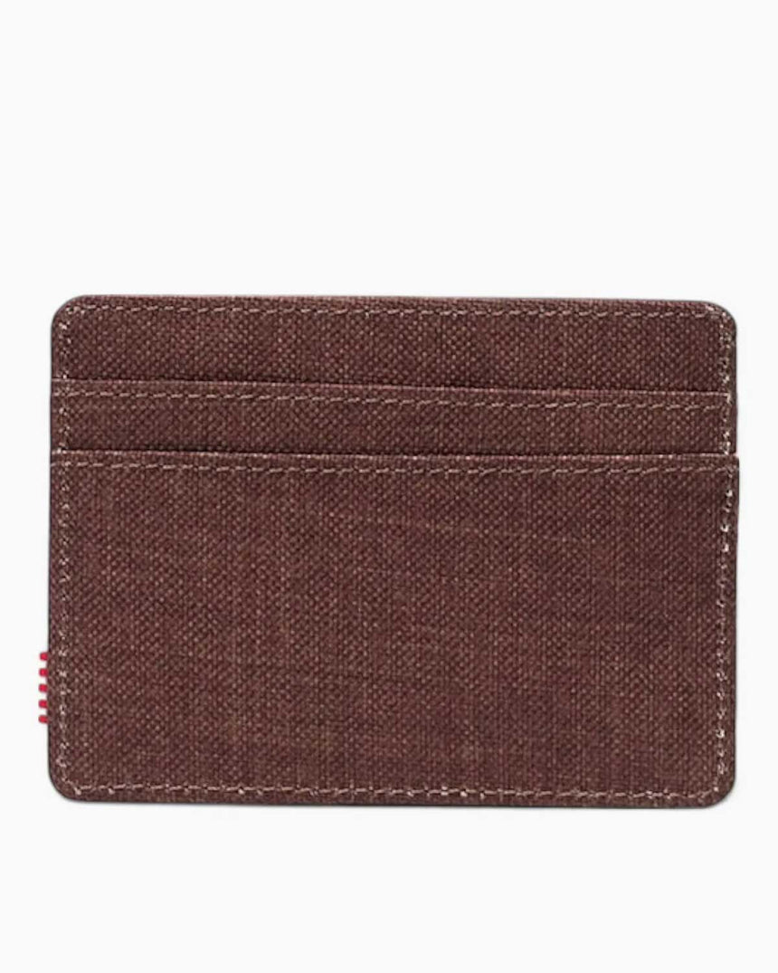Herschel Charlie Cardholder Kartlık Potting Soil Crosshatch