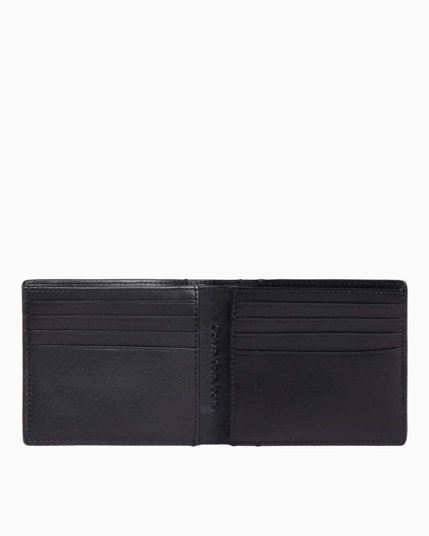 Calvin Klein Logo Emboss Bifold Wallet Cüzdan Black