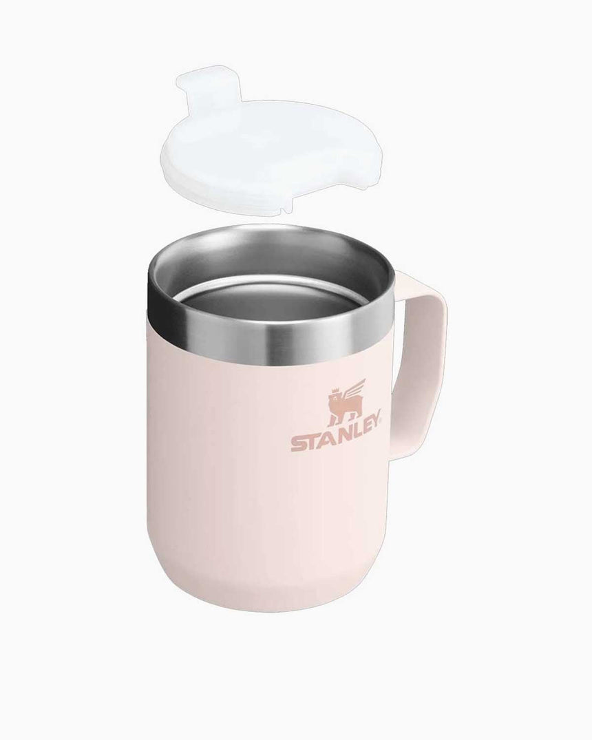 Stanley The Stay-Hot Camp Mug 0.23L / 8oz Tutma Kulplu Termos Bardak Rose Quartz