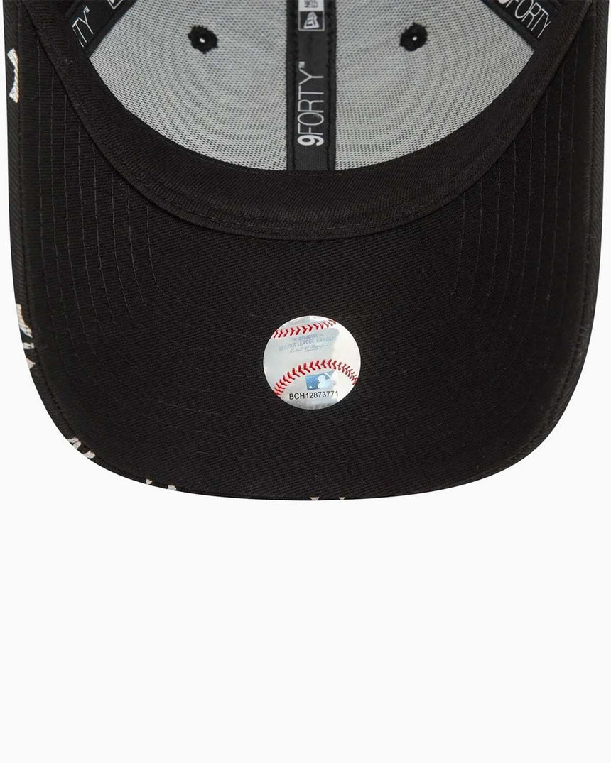 New Era Wmns Metallic Mono 9 Forty Ny Şapka Siyah
