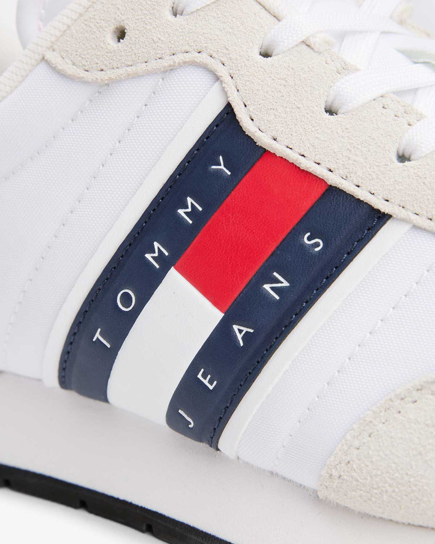 Tommy Hilfiger Runner Casual Low Top Sneakers White