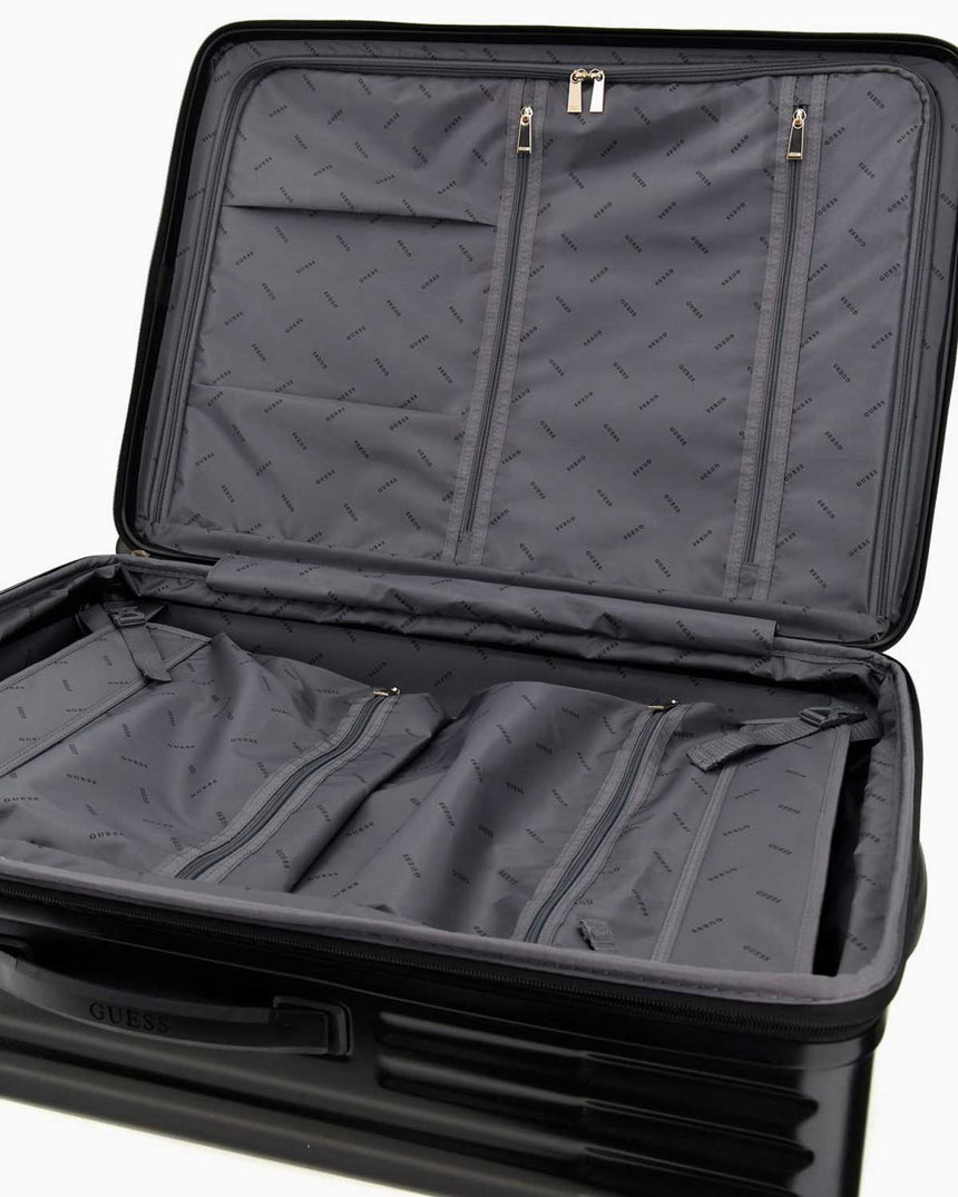 Guess Centennial 28 In 8-Wheeler Büyük Boy Valiz Black