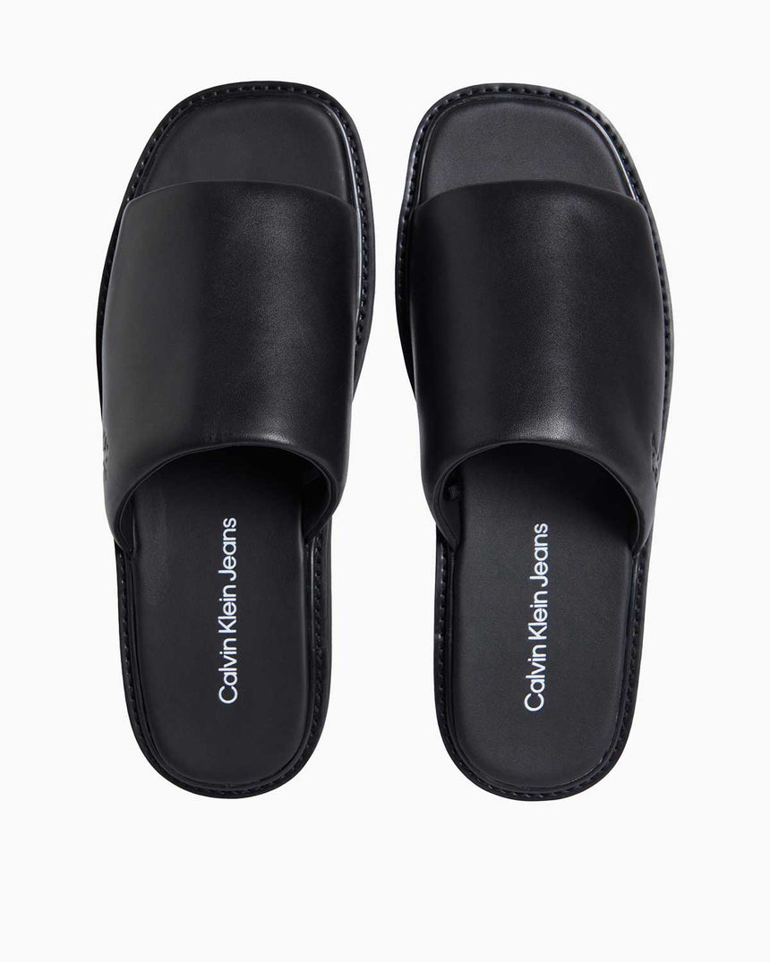 Calvin Klein Molded Logolu Terlik Triple Black