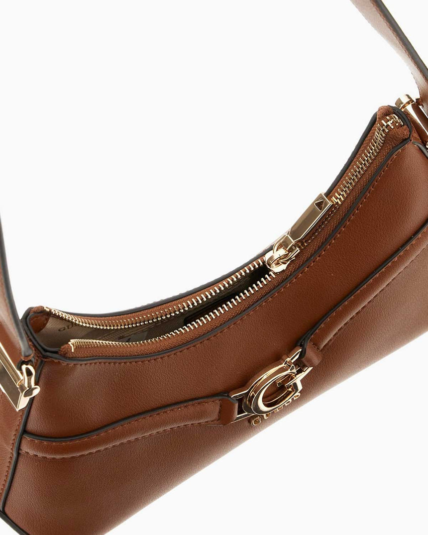 Guess Access Dea Kadın El Çantası Cognac