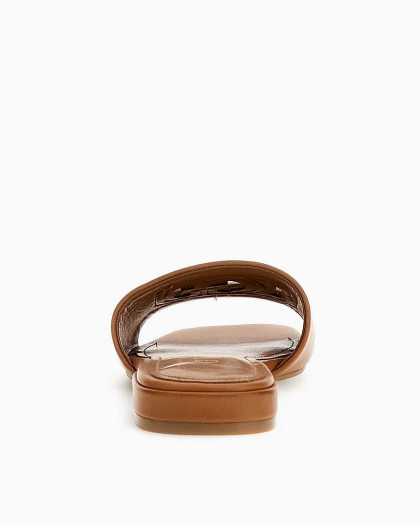 Guess Tarisha Logolu Terlik Tan