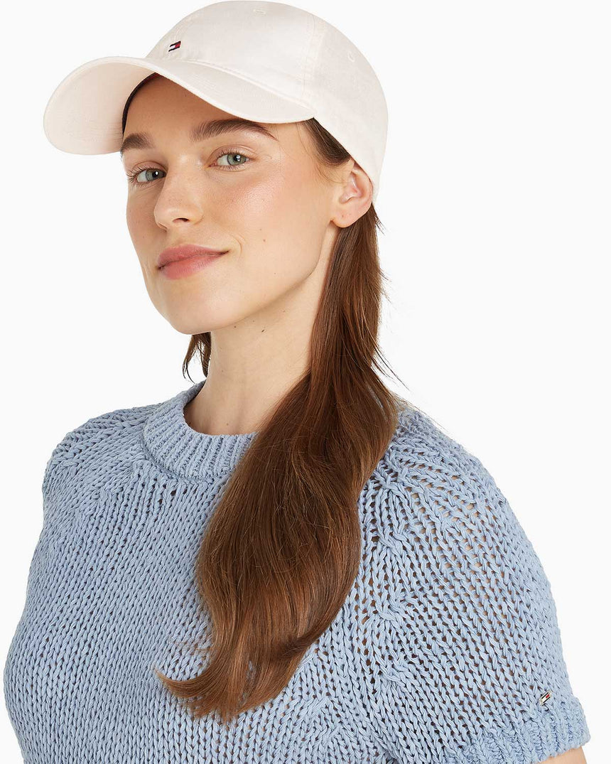 Tommy Hilfiger Essential Flag Keten Şapka Sugarcane