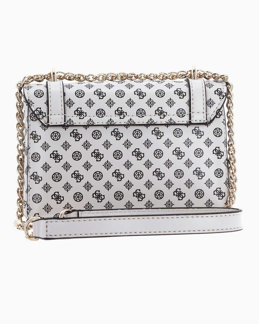 Guess Emilee Zincirli Mini Çapraz Askılı Çanta Stone Logo
