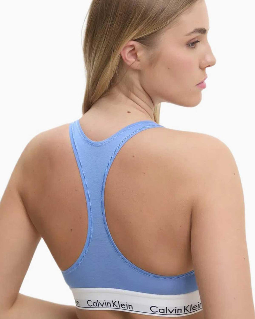 Calvin Klein Triangle Bras Kadın Bralet Sterling Blue