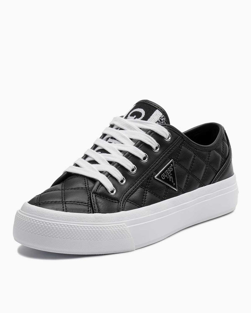 Guess Kapitone Bağcıklı Sneaker Black