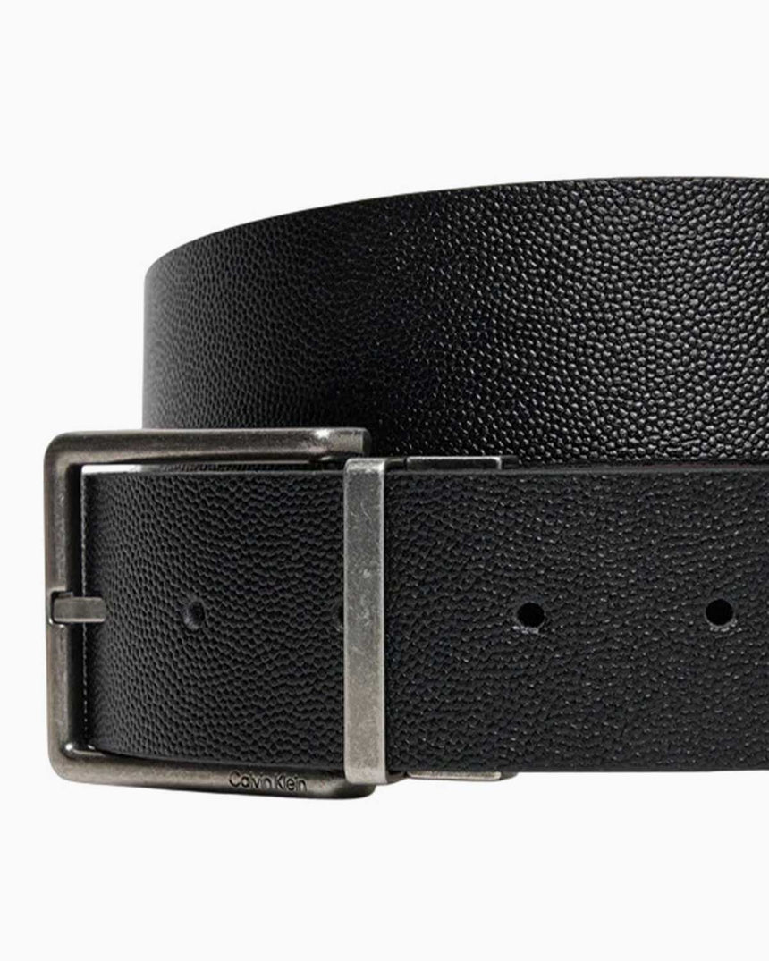 Calvin Klein Warmth Çift Taraflı 40mm Erkek Kemer Black/CK Dark Brown/Matte Black