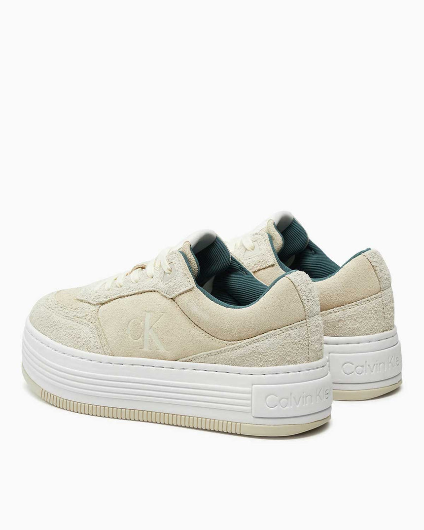 Calvin Klein Jeans Bolf Platform Lace Up Sneaker Creamy White/Eggshell