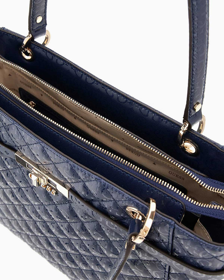 Guess Blane Kadın Tote El Çantası Midnight