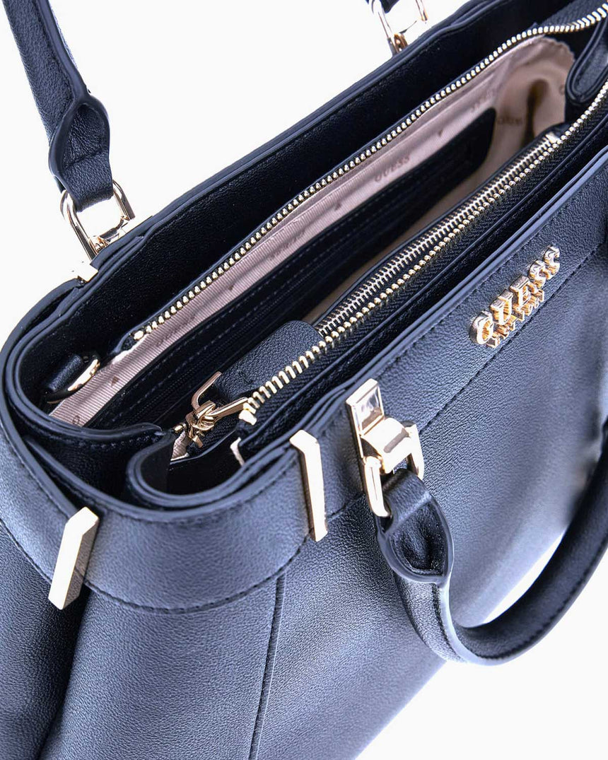 Guess Anadela Satchel El Çantası Black