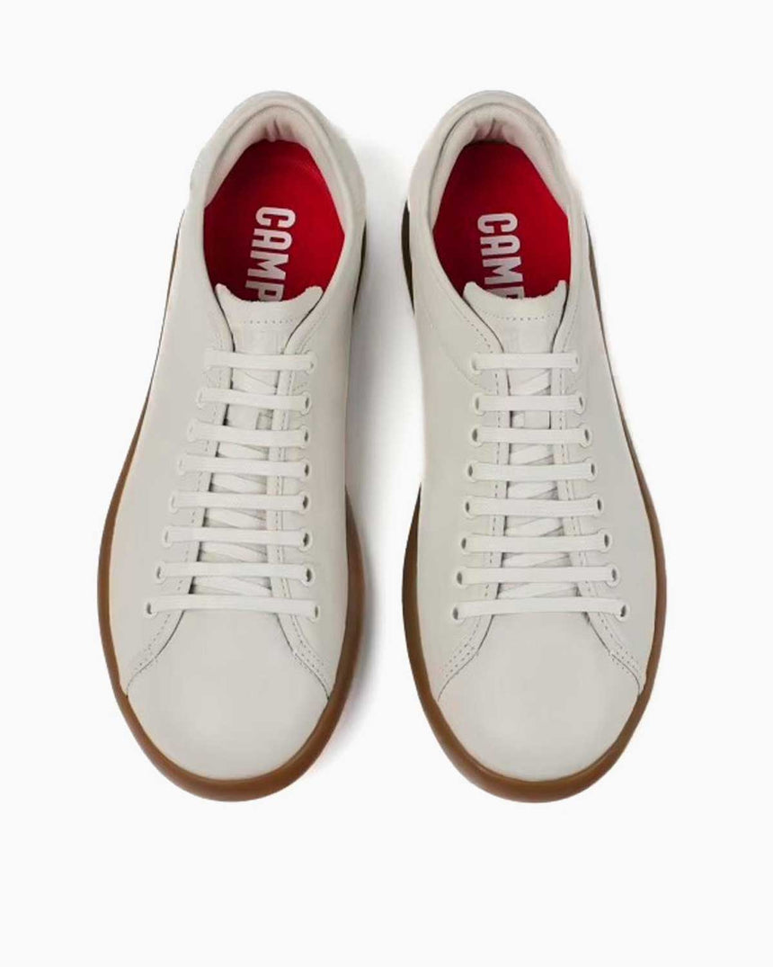 Camper Pelotas Soller Süet Sneakers Beyaz