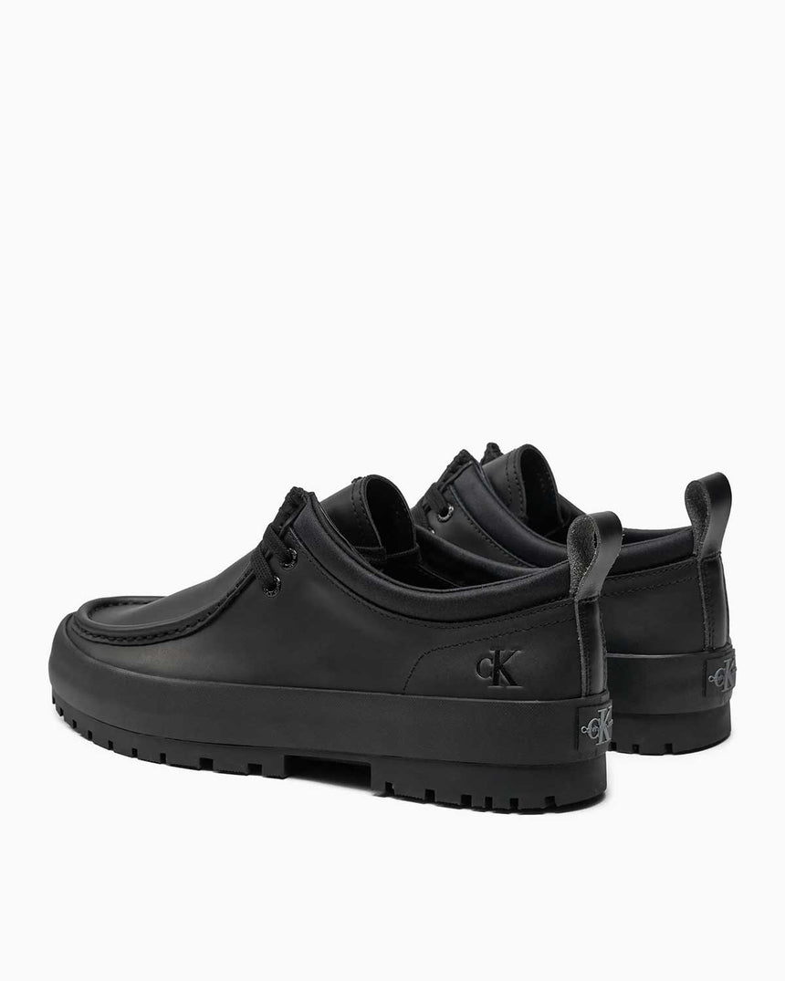 Calvin Klein Lugged Dress Shoes Ayakkabı Triple Black
