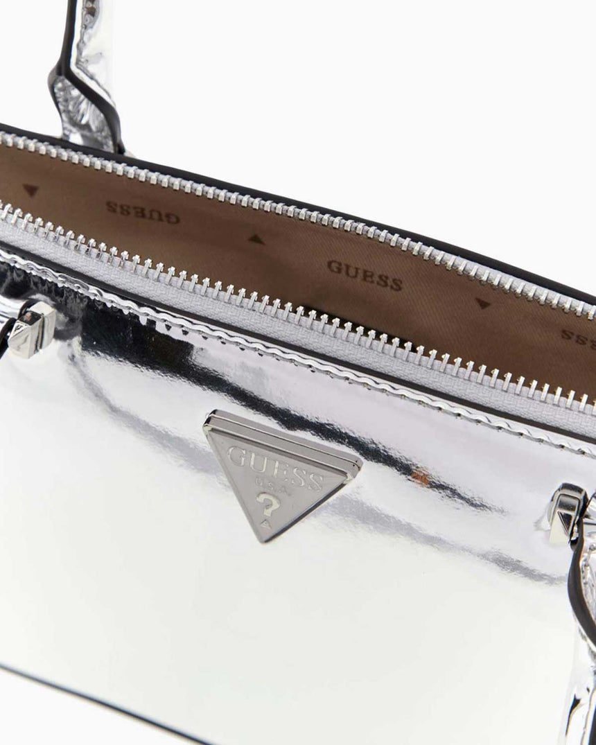 Guess Arnela Rugan Omuz Çantası Silver