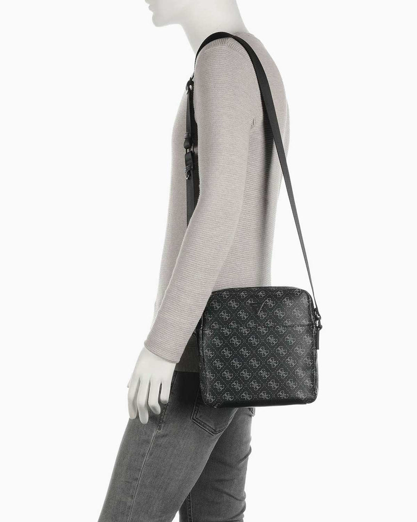 Guess Torino Mini Çapraz Askılı Çanta Black