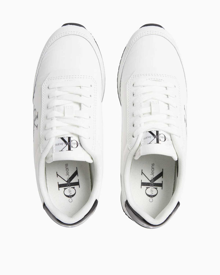Calvin Klein Runner Low Top Sneakers Bright White/Black