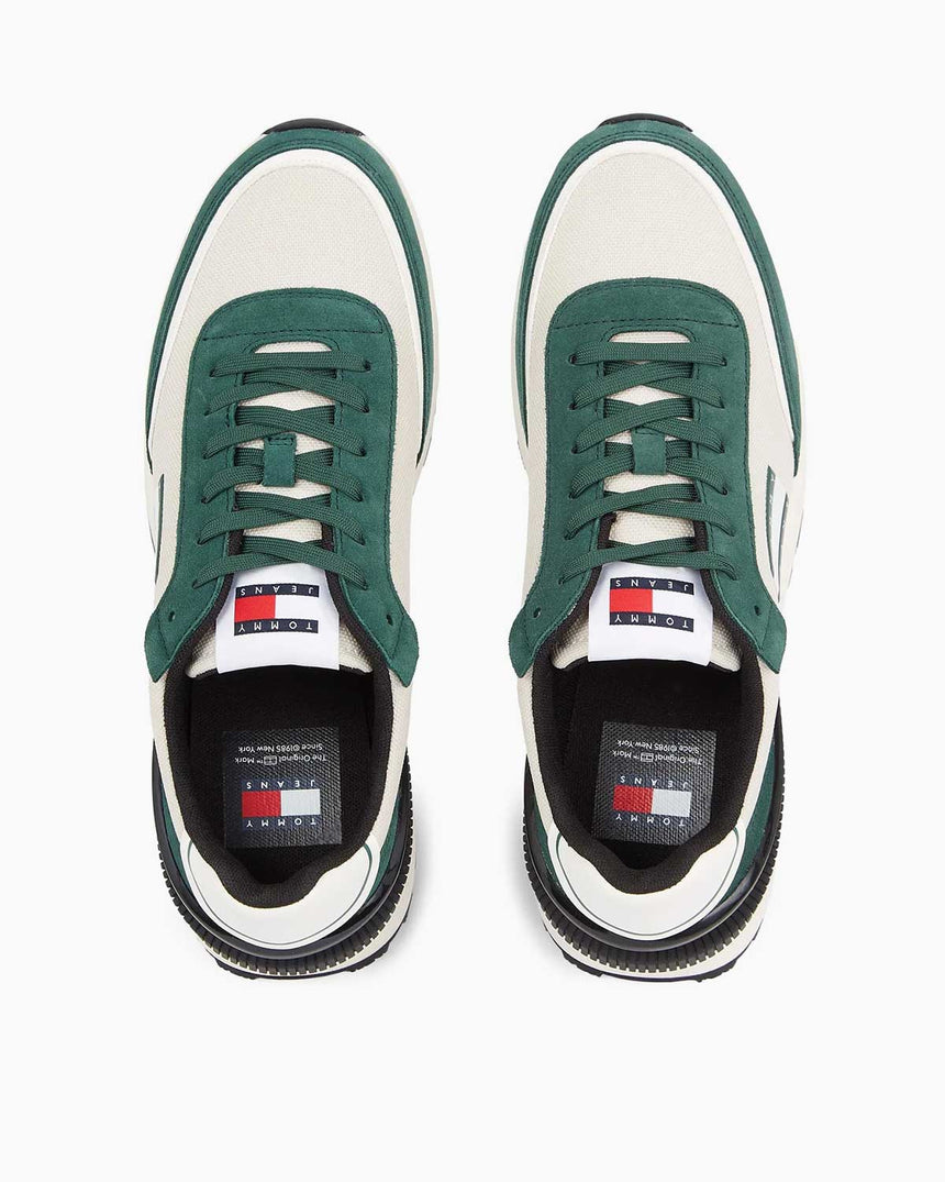 Tommy Hilfiger Tecnihal Runner Low Top Sneakers Timeless Teal