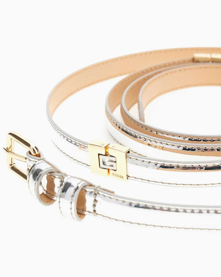 Guess Arnela Waist Kemer Silver