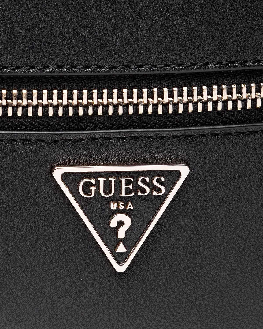 Guess Fermuar Detaylı Sırt Çantası Black